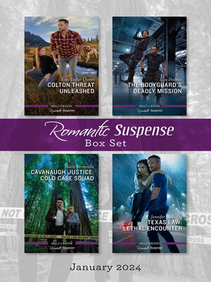 cover image of Suspense Box Set Jan 2024/Colton Threat Unleashed/The Bodyguard's Deadly Mission/Cavanaugh Justice